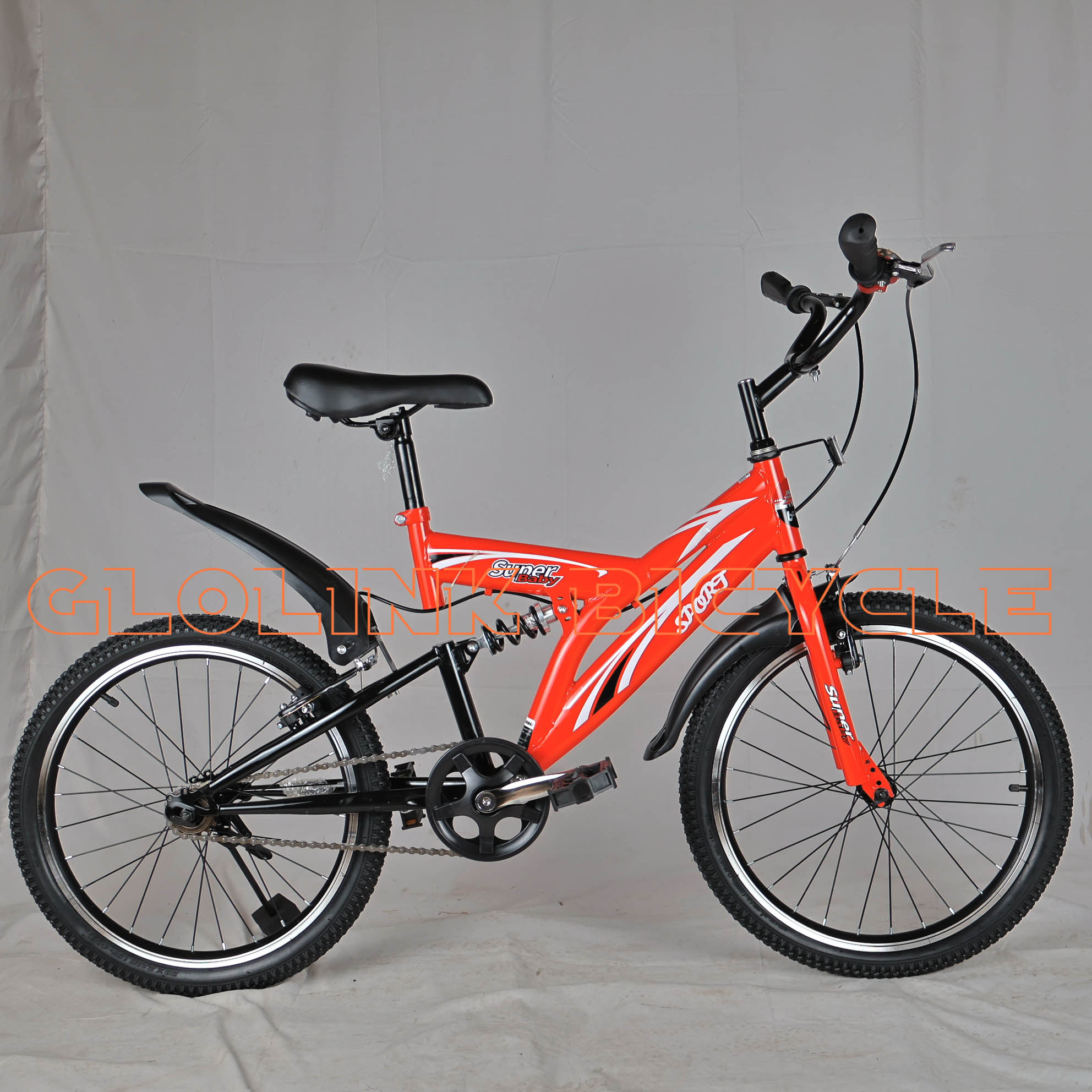 Sport Kids Bike with Suspension Size 20 – BMX Handlebar Style